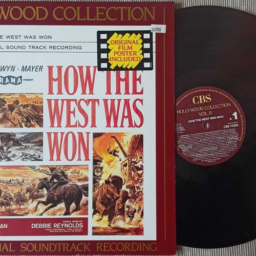 How The West Was Won vinyl soundtrack like new with poster