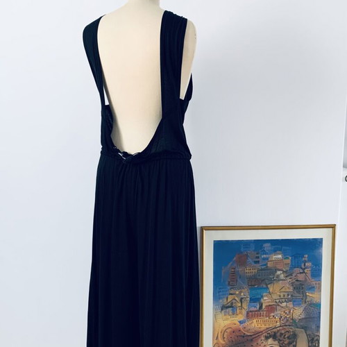 Backless one-piece jumpsuit Ioanna Kourbela new, black, size S