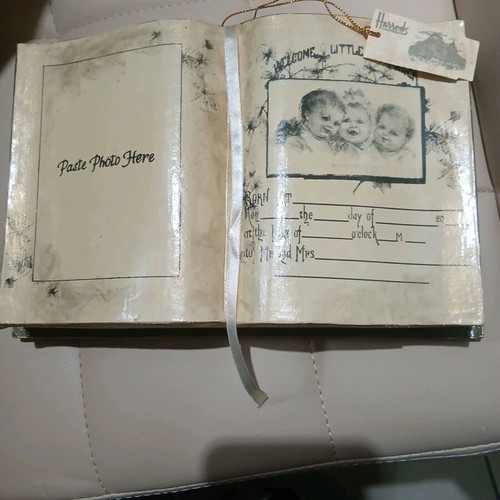 Vintage Harrods photo box new with tag