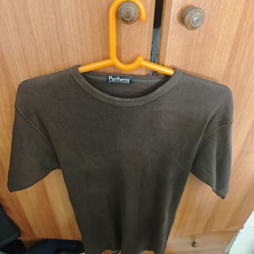 Parthenis Athens-Mykonos Cotton Women's Blouse L like new, brown