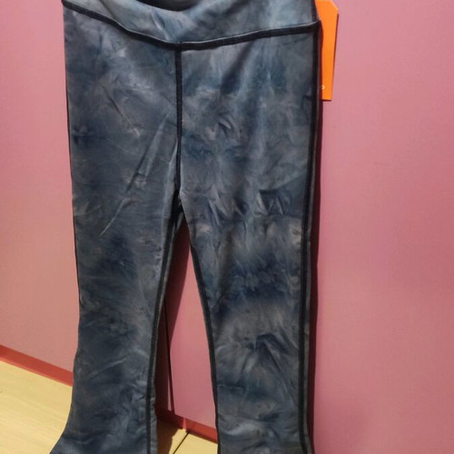 Bolongaro Trevor women's leggings new, size XS, blue tie-dye