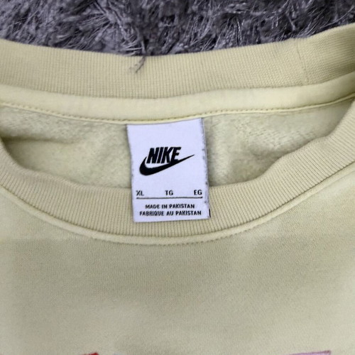 Nike sweatshirt used, yellow, size XXL