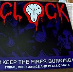  CLOCK -KEEP THE FIRES BURNING