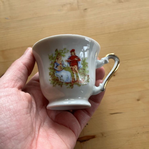 Porcelain cup Zajecar Yugoslavia used