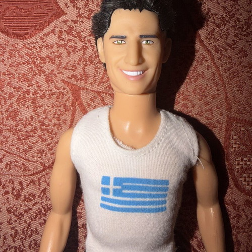 Sakis Rouvas Doll Shake It Barbie Size like new