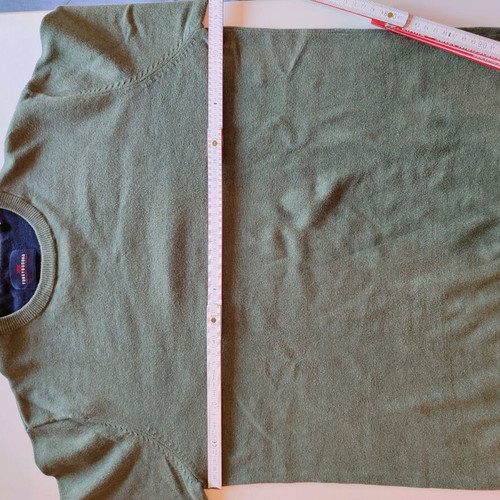 Funky Buddha cotton shirt medium like new, sage green
