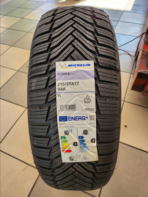Michelin Alpin 6 215/55/17 ελαστικά σαν καινούργια