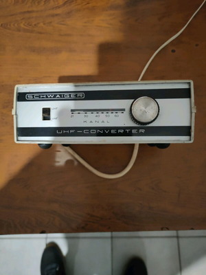 Schwaiger vintage UHF converter used