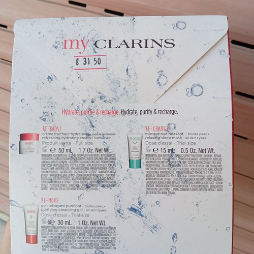 Clarins Reboost Gift Set