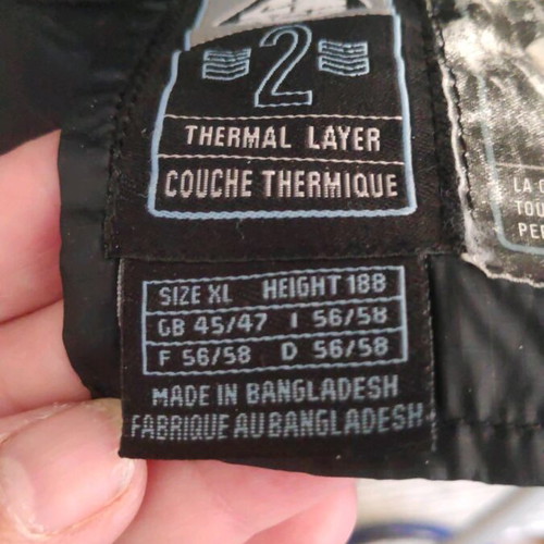 Nike Acg XL new double-sided down filling jacket black