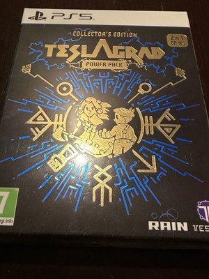 Παιχνίδια PS5 πακέτο 4 σαν καινούργια, με Teslagrand Collector's Edition σφραγισμένο