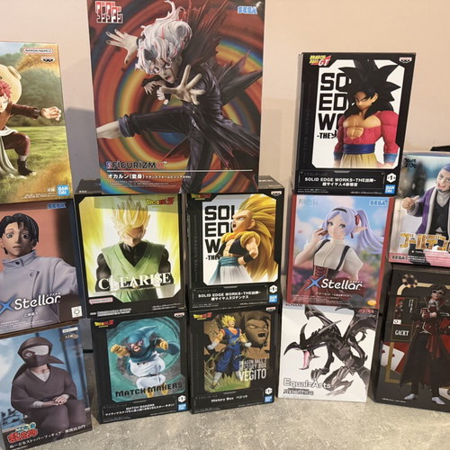 Collectible Anime Figures, new and sealed