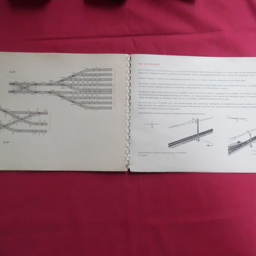 Marklin HO 0330 manual from 1962 in very good condition
