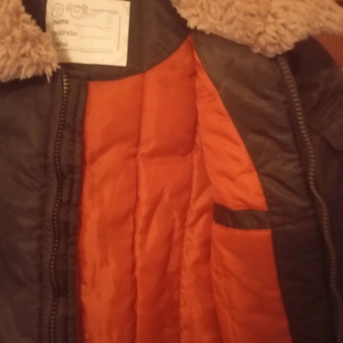 Children's jacket new, size 122, brown