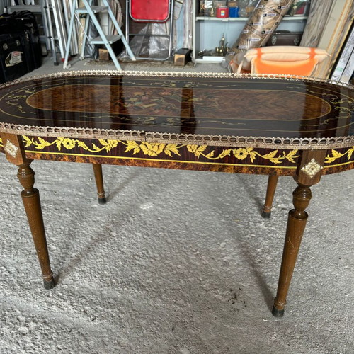 Antique table used vintage