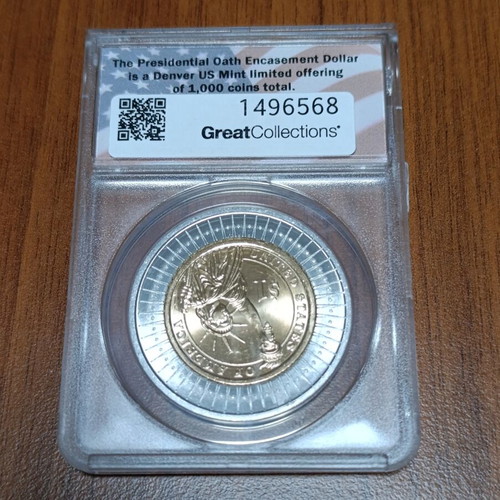 Martin Van Buren Presidential Oath Dollar 1$ new limited edition