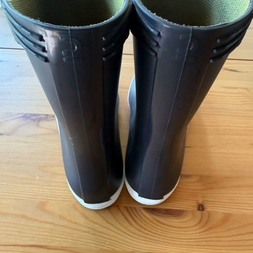 Children's rain boots used, size 35-36, blue