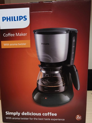 Καφετέρια Philips Daily Collection HD7462 καινούργια με Aroma Twister