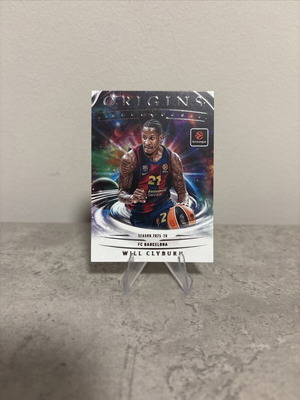 2025-26 Panini Origins EuroLeague Will Clyburn FC Barcelona card new