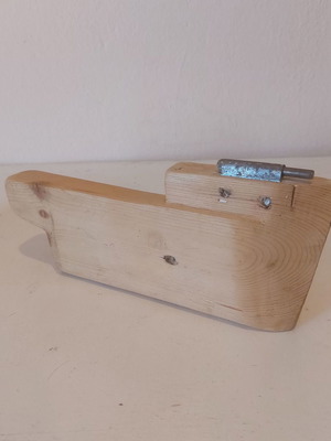 Ξύλινο καράβι για DIY διακοσμητικές κατασκευές 33x15x4,5cm