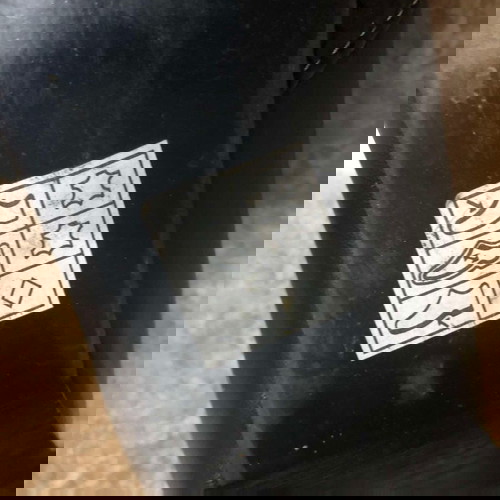 Γόβες Senza Marca μεταχειρισμένες, μαύρες, γνήσιο δέρμα, μέγεθος 38