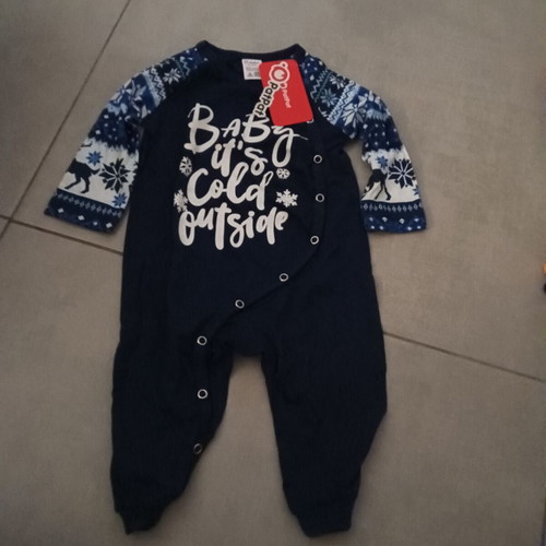 Pajama romper for 6-9 months and whole family, new