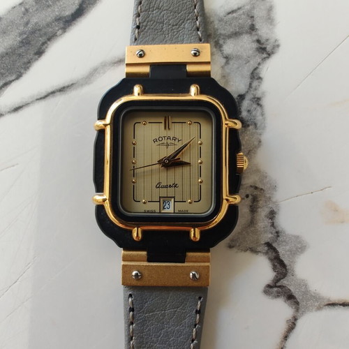 Rotary Swiss Quartz Vintage Women's Watch NOS from 1980s