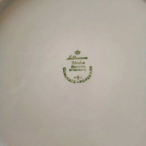 Vintage Seltmann Weiden dinnerware set, 8 pieces