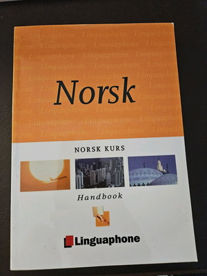 Norsk Kurs Handbook used, notes with fluorescent marker