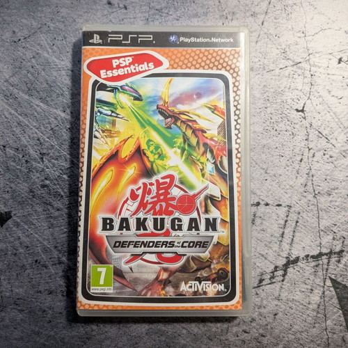 Bakugan Defenders of the Core Essentials PSP game