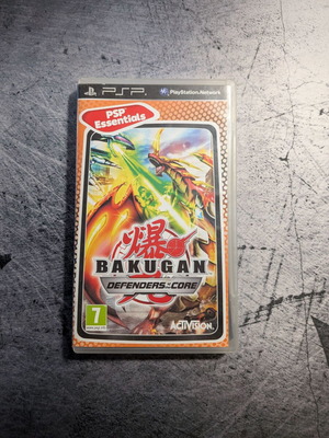 Bakugan Defenders of the Core Essentials PSP game