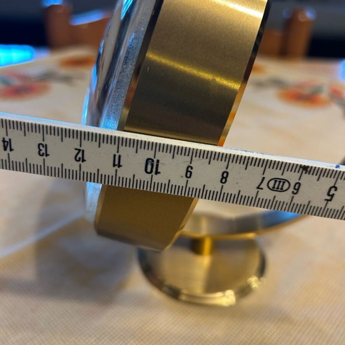 Crystal Europa table clock in excellent condition quartz