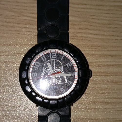 Swatch kids watch Star Wars like new, waterproof, black