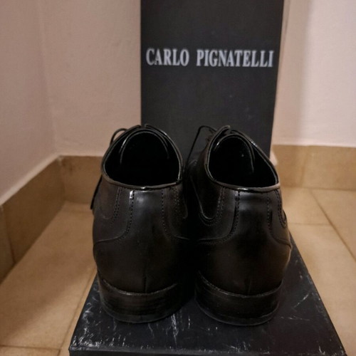 Carlo Pignatelli wedding shoes like new, size 43, black