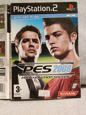 PES 2008 Pro Evolution Soccer PS2 μεταχειρισμένο σε πολύ καλή κατάσταση