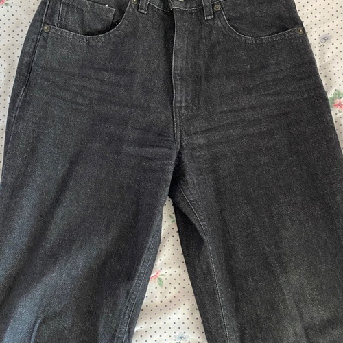 Wide leg jeans Salt & Pepper black, size 25, like new