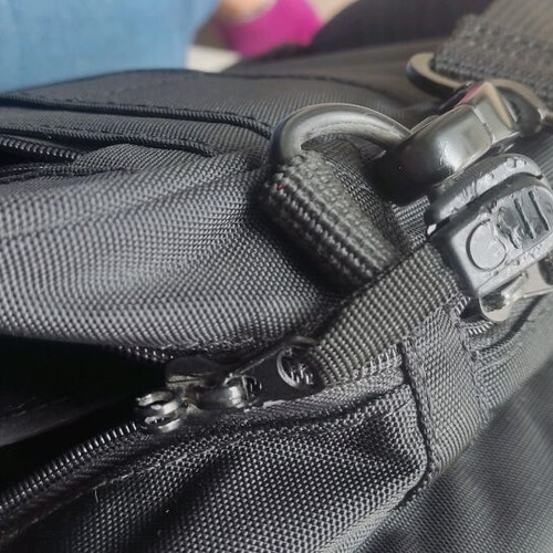 Delsey laptop bag briefcase like new, black