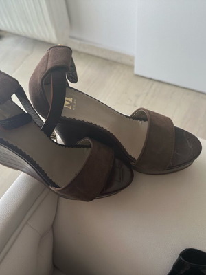 Missoni καφέ σουέτ πλατφόρμες, μέγεθος 37, σαν καινούργιες