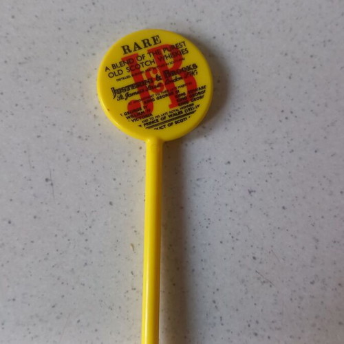 Bacardi and J & B Drink Stirrers like new, set of 2