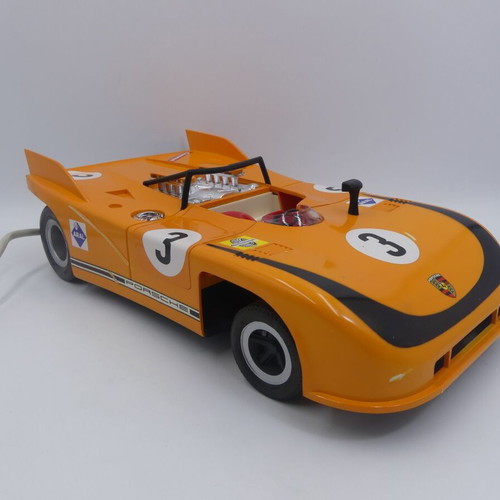 Carrera Structo Porsche 908 R/C Race Car used vintage rare 1/12