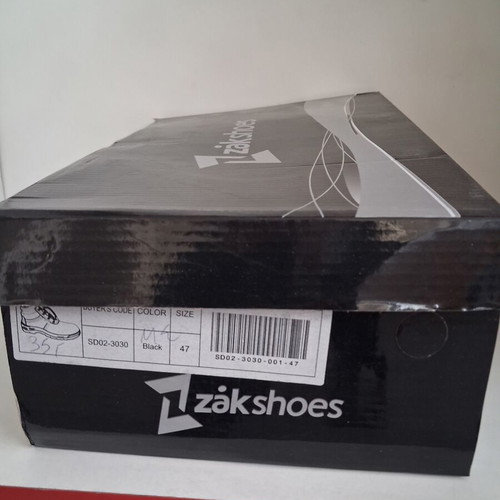 Men's Work Shoes with Steel Toe Size 47 New Black