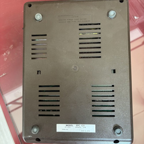 IME EPC 121 printing calculator from 1970s, used, made in Japan