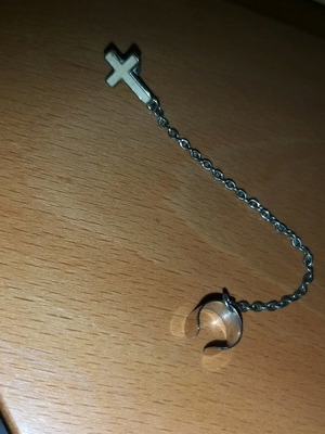Earring with chain