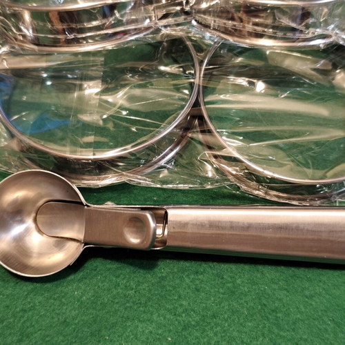 Stainless Steel Kitchen and Pastry Tool Set, 10 Pieces