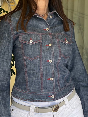 Byblos Blu denim jacket like new, size S