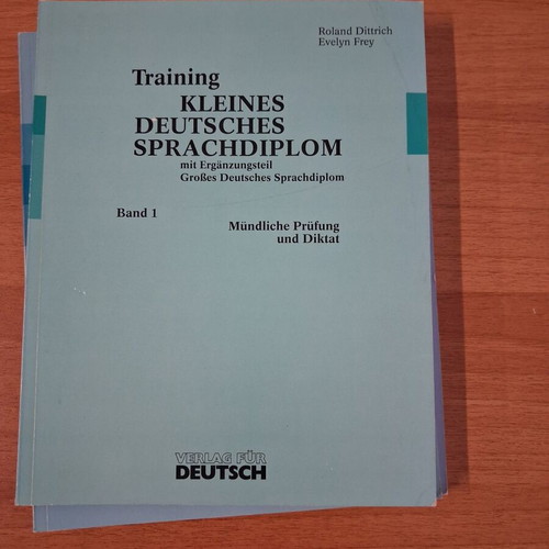 Training Kleines Deutsches Sprachdiplom Band 1 like new