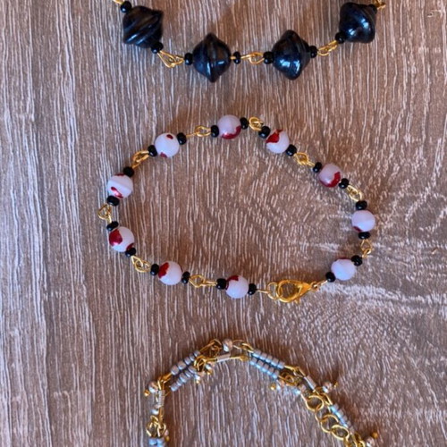 Set of 3 Handmade Bracelets made to order
