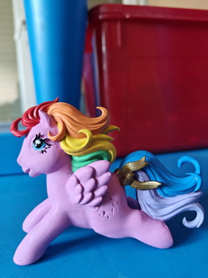 My Little Pony 3D model hand painted