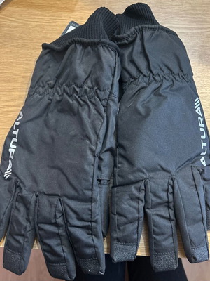 Waterproof motorcycle bicycle gloves new, unworn