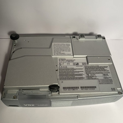 Hitachi CP-X275 XGA LCD projector used, full functionality